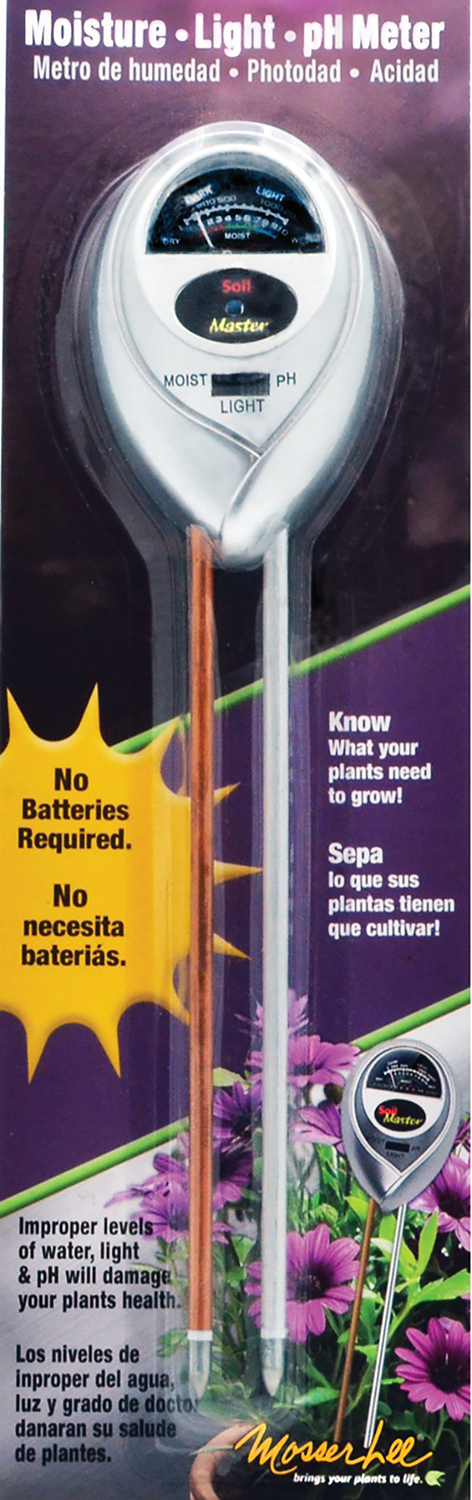 Soil Master pH Level, moisture, and light meter